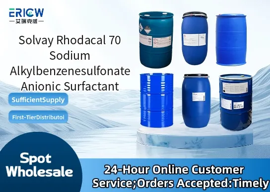 Solvay Rhodacal 70 Sodium Alkylbenzenesulfonate Anionic Surfactant