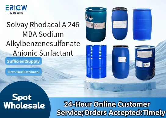 Solvay Rhodacal A 246 MBA Sodium Alkylbenzenesulfonate Anionic Surfactant