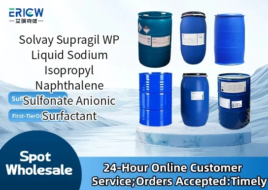 Solvay Supragil WP Liquid Sodium Isopropyl Naphthalene Sulfonate Anionic Surfactant