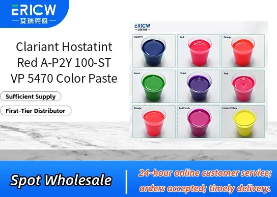 Clariant Hostatint Red A-P2Y 100-ST VP 5470 Color Paste
