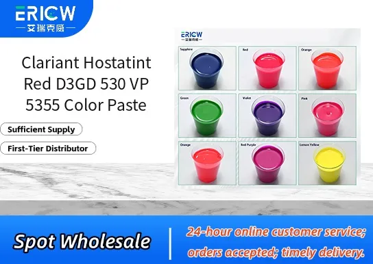 Clariant Hostatint Red D3GD 530 VP 5355 Color Paste