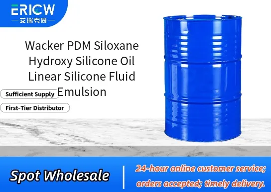Wacker PDM Siloxane Hydroxy Silicone Oil Linear Silicone Fluid Emulsion