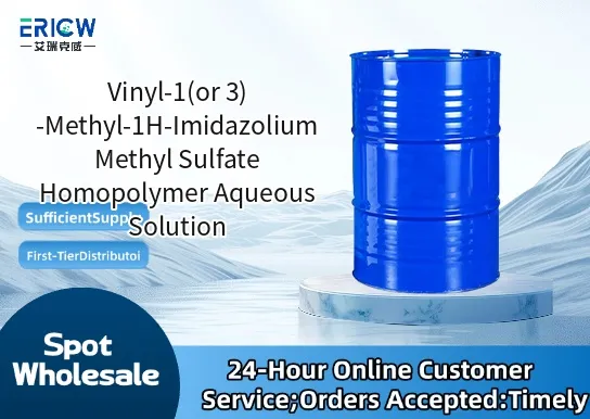 Vinyl-1(or 3)-Methyl-1H-Imidazolium Methyl Sulfate Homopolymer Aqueous Solution