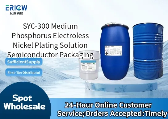 SYC-300 Medium Phosphorus Electroless Nickel Plating Solution Semiconductor Packaging