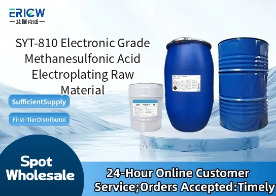 SYT-810 Electronic Grade Methanesulfonic Acid Electroplating Raw Material